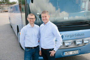 Vårgårdabuss - Joakim och Östen - delägare i Bivab