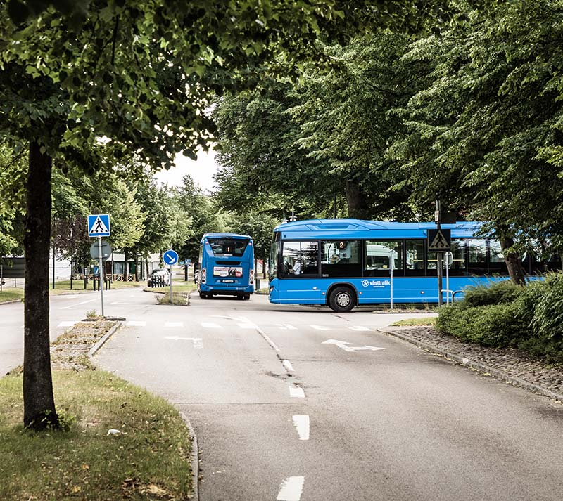 Kollektivtrafik Västtrafik. Foto Eddie Löthman